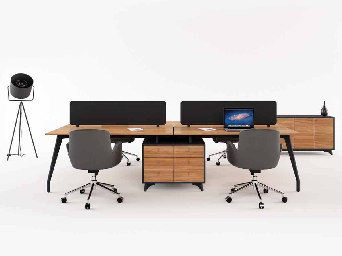 Ju workstation 4'lü kesonlu - 5